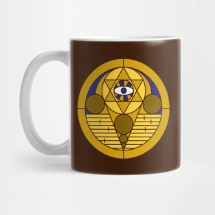 Pyramid Vintage Eye Mug